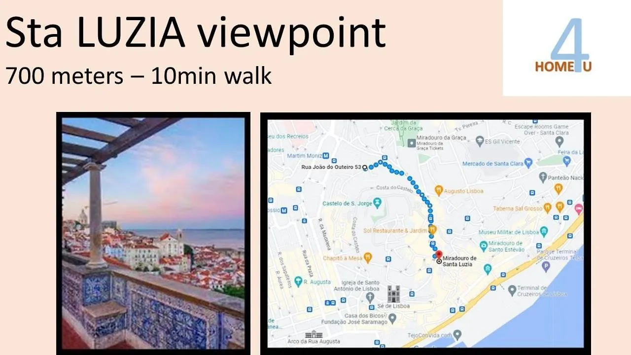 Apartment Home4U - Mouraria Typical Neighborhood Lisbon Portugal